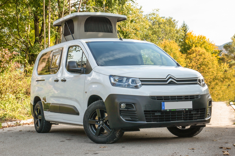 Toit champignon universel pour Renault Kangoo et Citroën Berlingo et équivalents - pour mini-campers