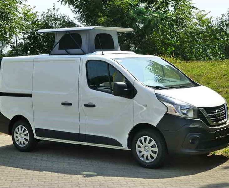 Toit champignon Easyfit superplat pour Renault Trafic - Nissan NV300 - Fiat Talento à partir de 2014 et pour Opel Vivaro B jusqu'à 03-2019