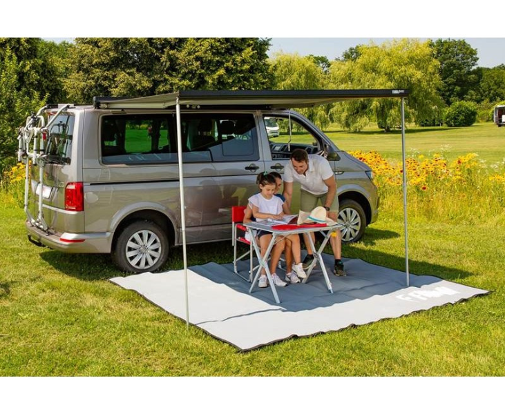 Store banne Fiamma F45S (260 cm-300 cm) + adaptateurs pour Volkswagen Multivan-California, empattement court & long